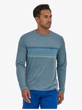 Patagonia Men’s Long-Sleeved Capilene® Cool Daily Graphic Shirt